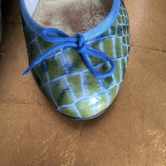 LONDON SOLE BALLET FLATS Multicolor SOLES SIZE 38.5 - Picture 8 of 9
